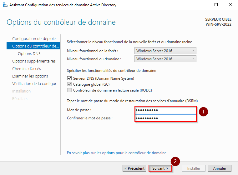 Active Directory - Windows Server 2022